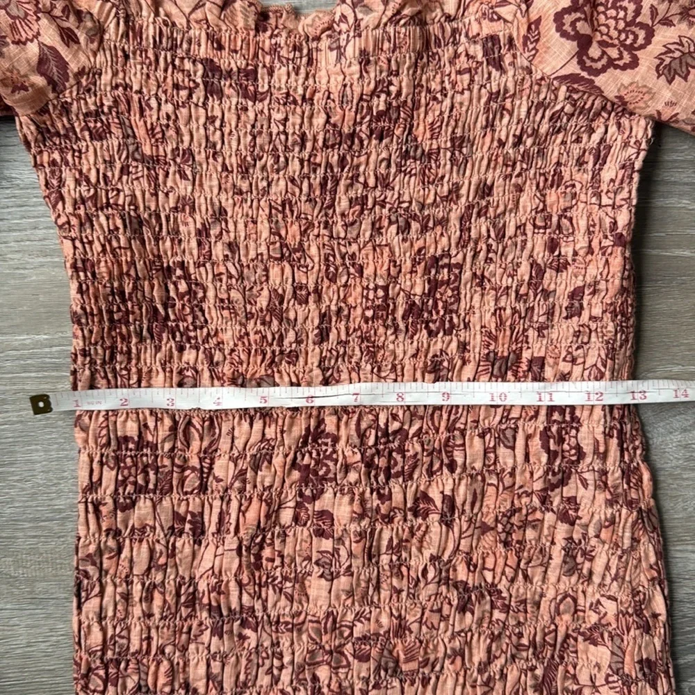 FREE PEOPLE SMOCK IT TO ME MINI DRESS SMALL